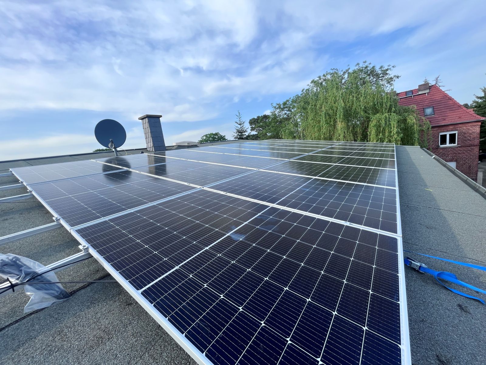 10 kWp Aufdach-Photovoltaikanlage